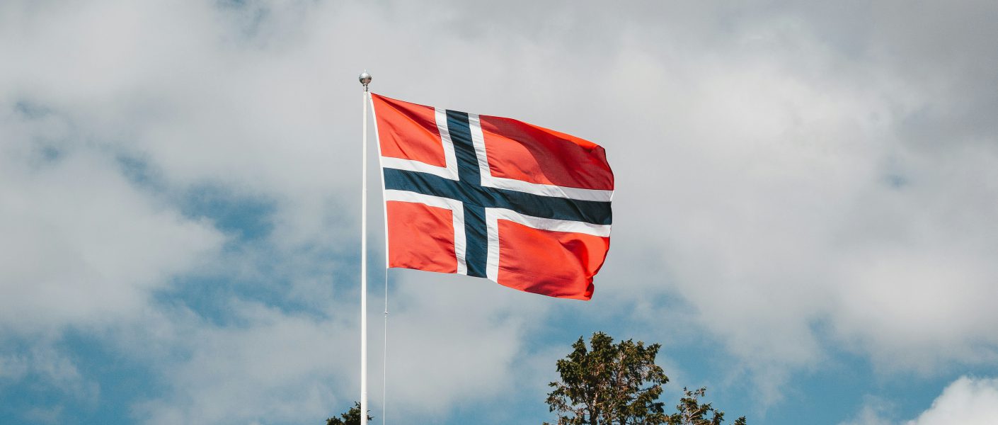zdjęcie flagi Norwegii