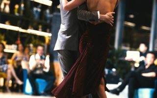 para tańcząca taniec towarzyski