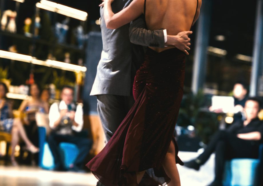 para tańcząca taniec towarzyski